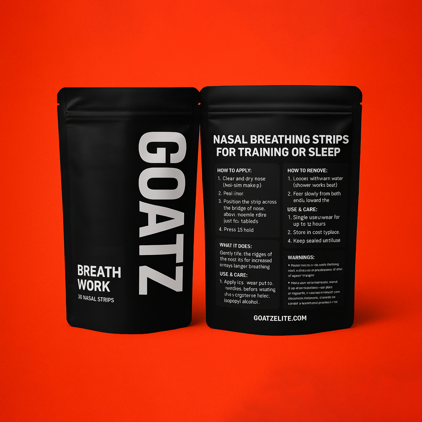 GOATZ Breath Tech Nasal Strips 30 Pack